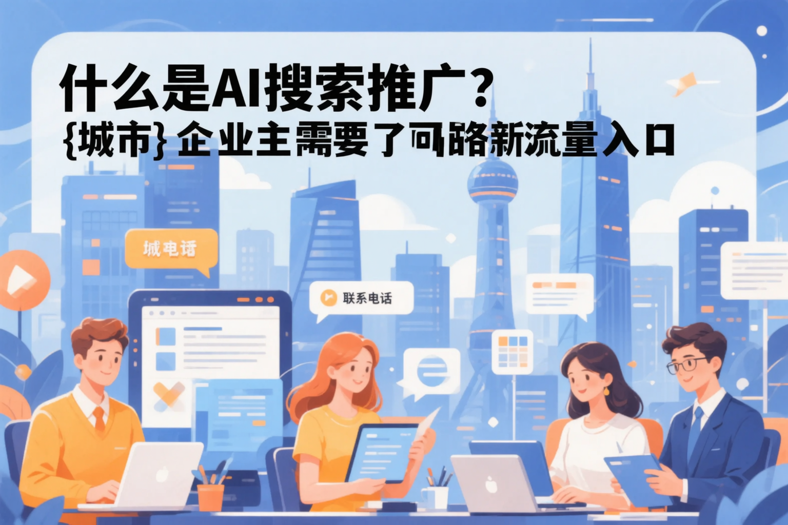 什么是AI搜索推广？铜川企业主需要了解的新流量入口