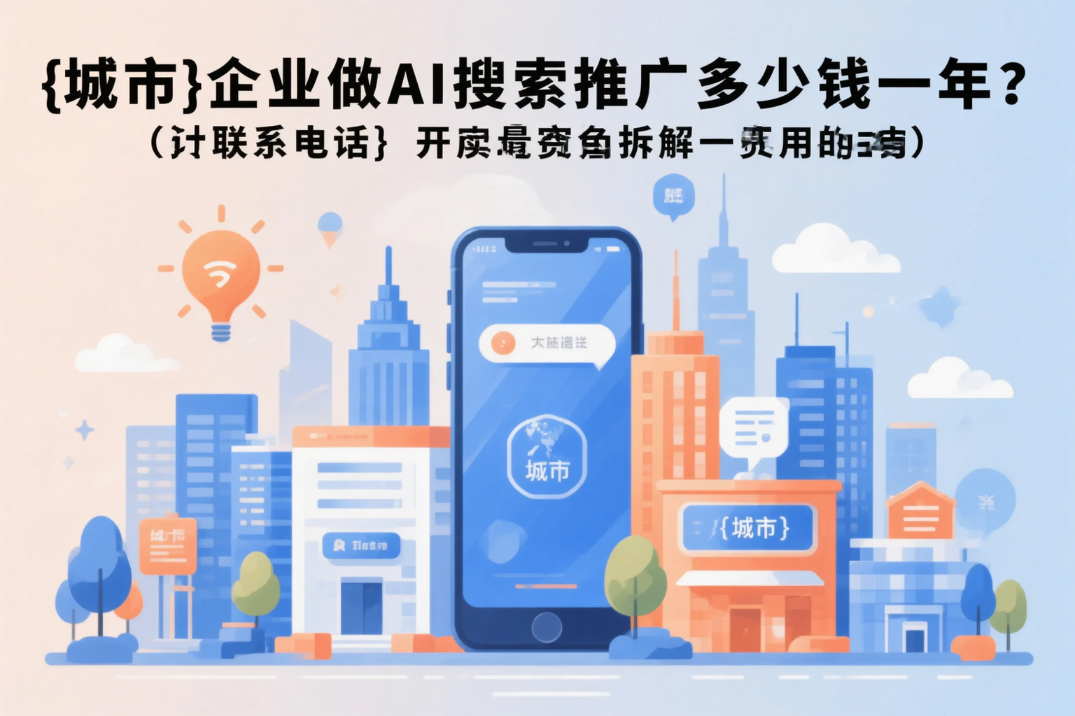 铜川企业做AI搜索推广多少钱一年？真实费用拆解