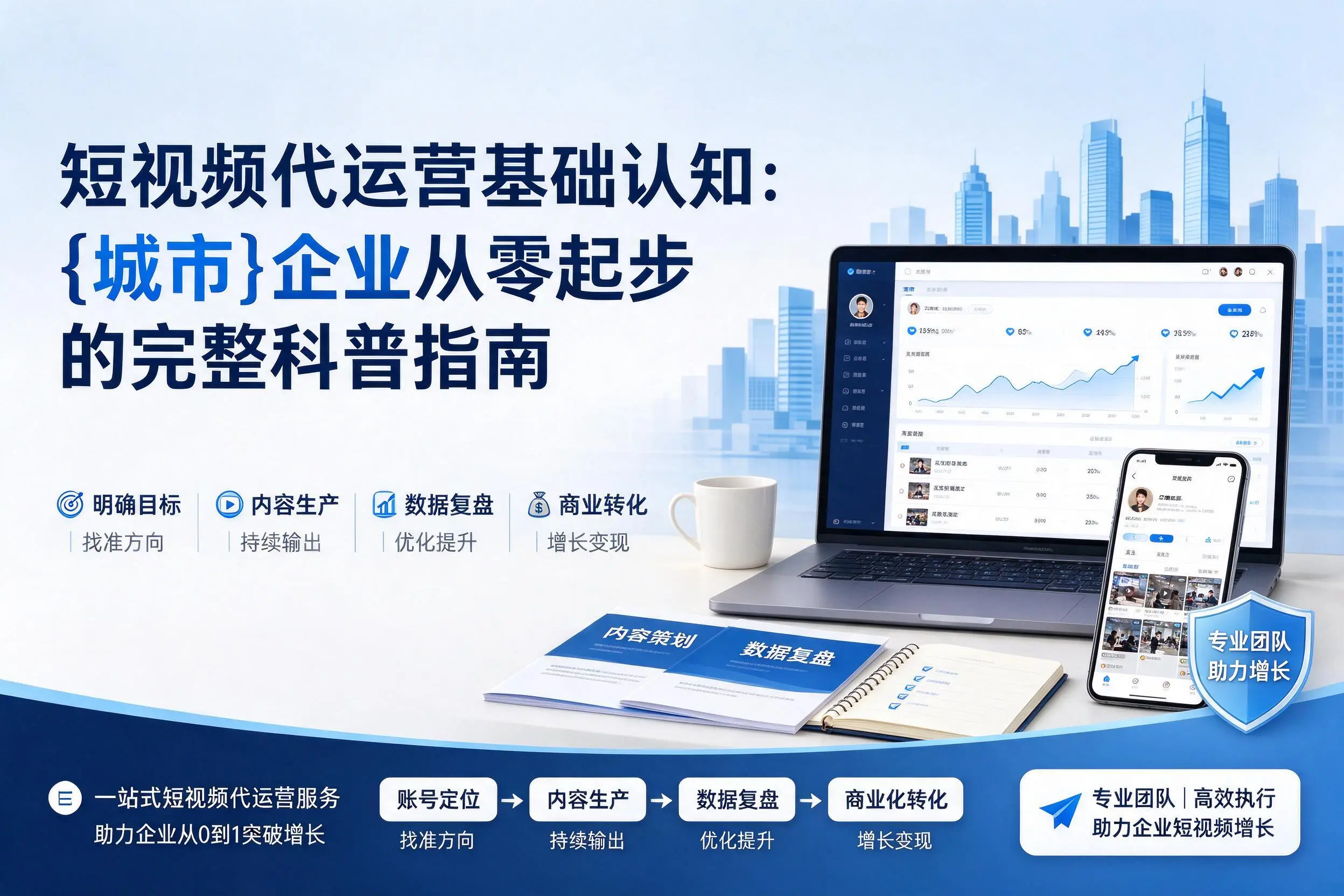 短视频代运营基础认知:铜川企业从零起步的完整科普指南