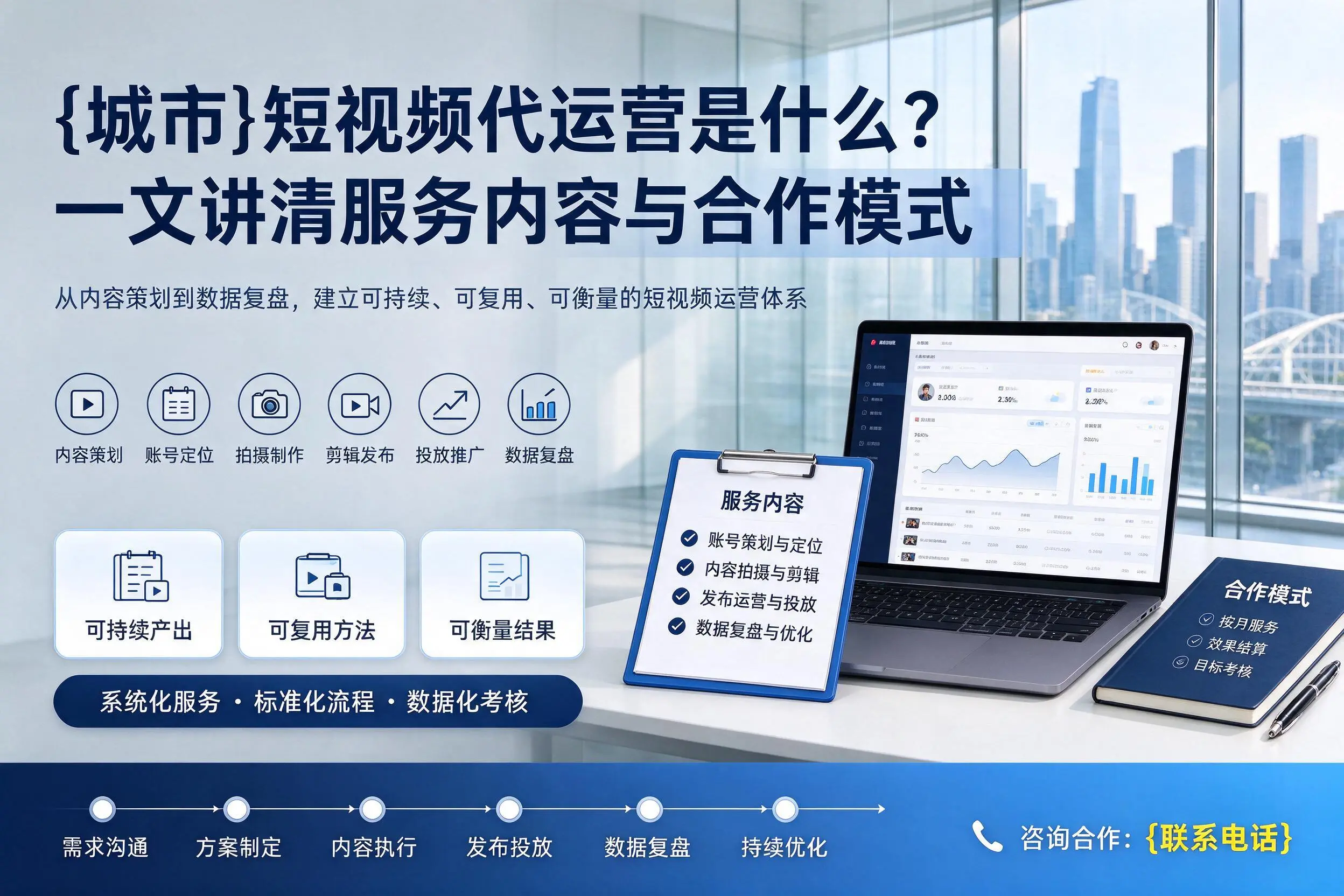 铜川短视频代运营是什么?一文讲清服务内容与合作模式