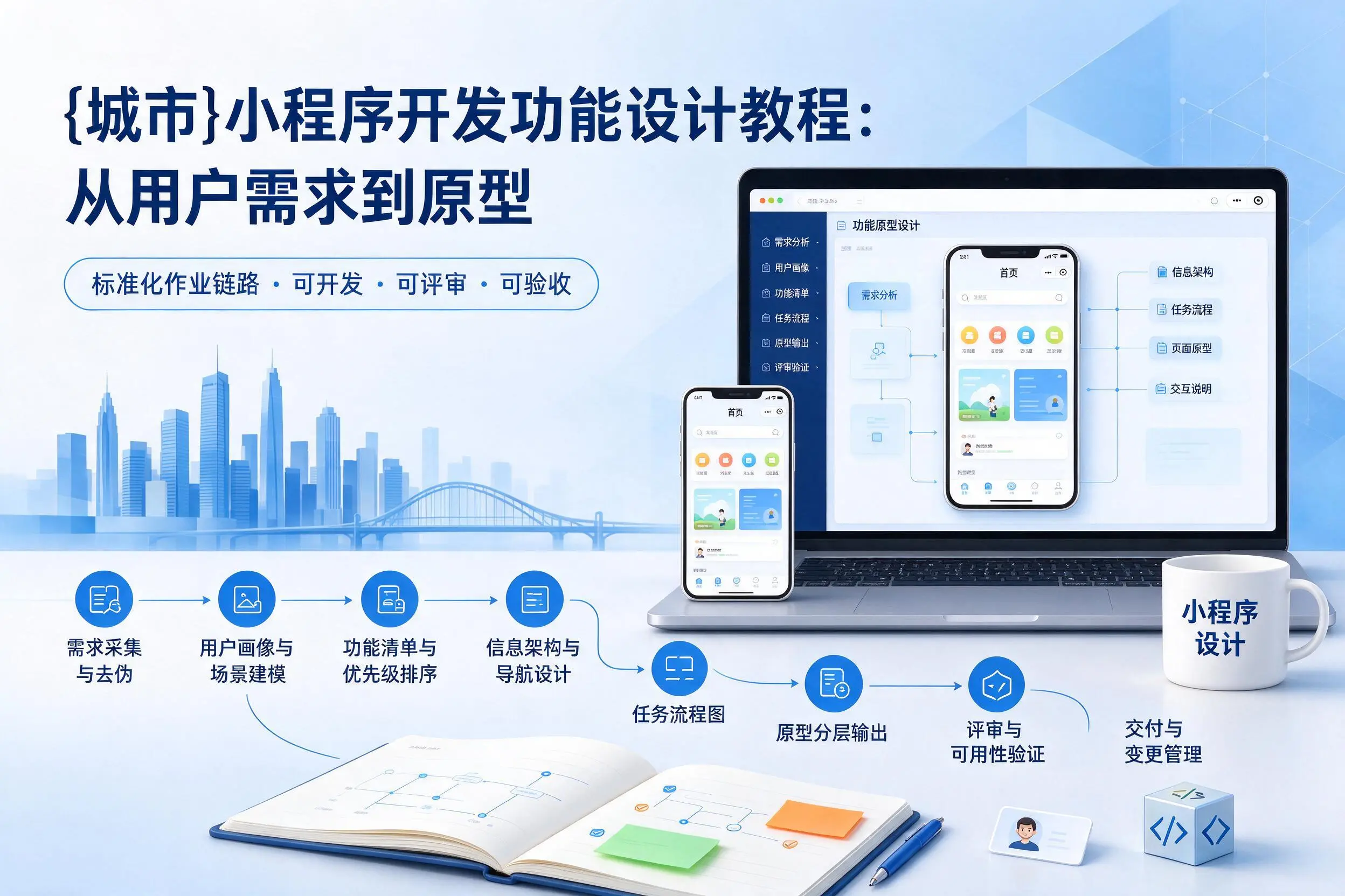 铜川小程序开发功能设计教程:从用户需求到原型