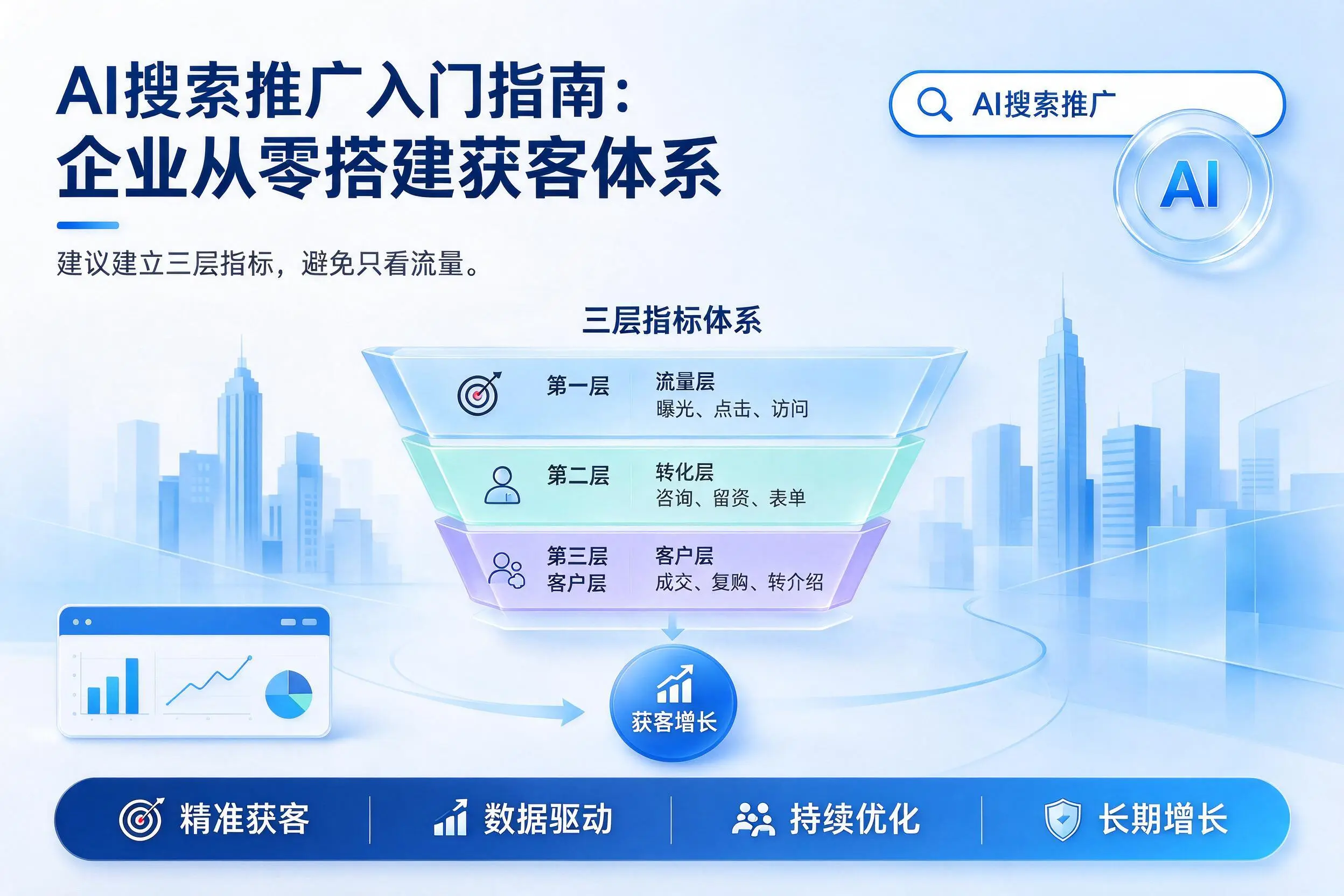 AI搜索推广入门指南:铜川企业从零搭建获客体系